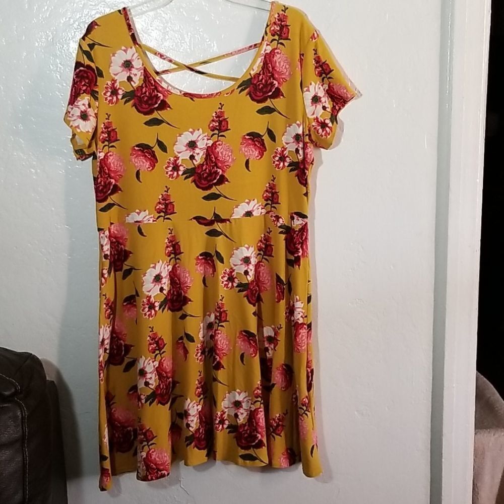 Pinc Short Sleeve Dress 